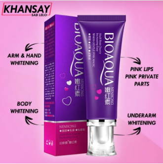 بيوأكوا – كريم سحري وردي دافئ ولطيف – 30 جم 