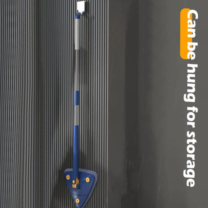 360 Degree Rotatable Adjustable Triangle Cleaning Mop