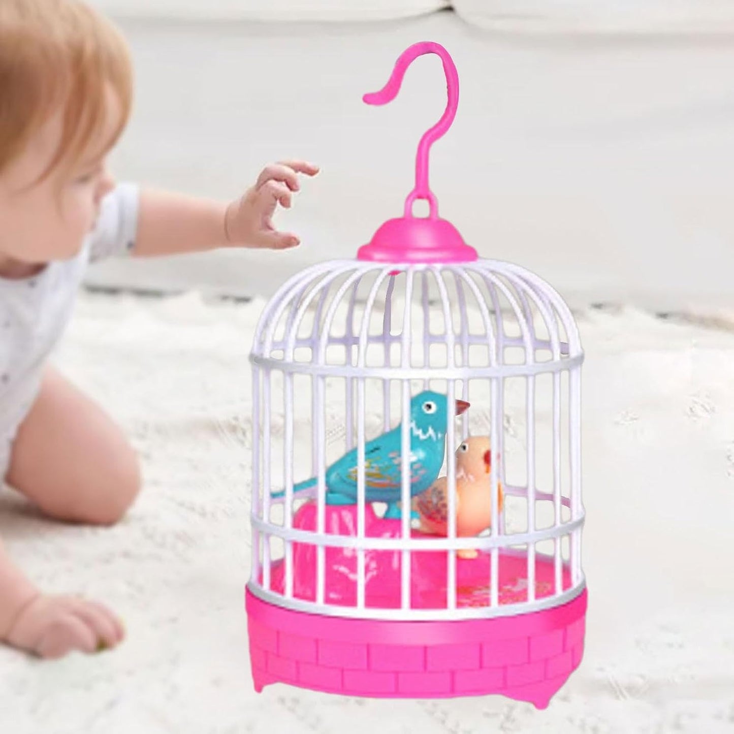Electric Sound Activated Bird Cage