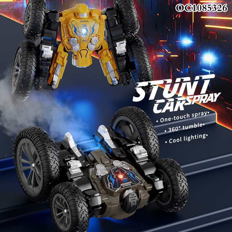 Remote Controlled Transforming Robot Car