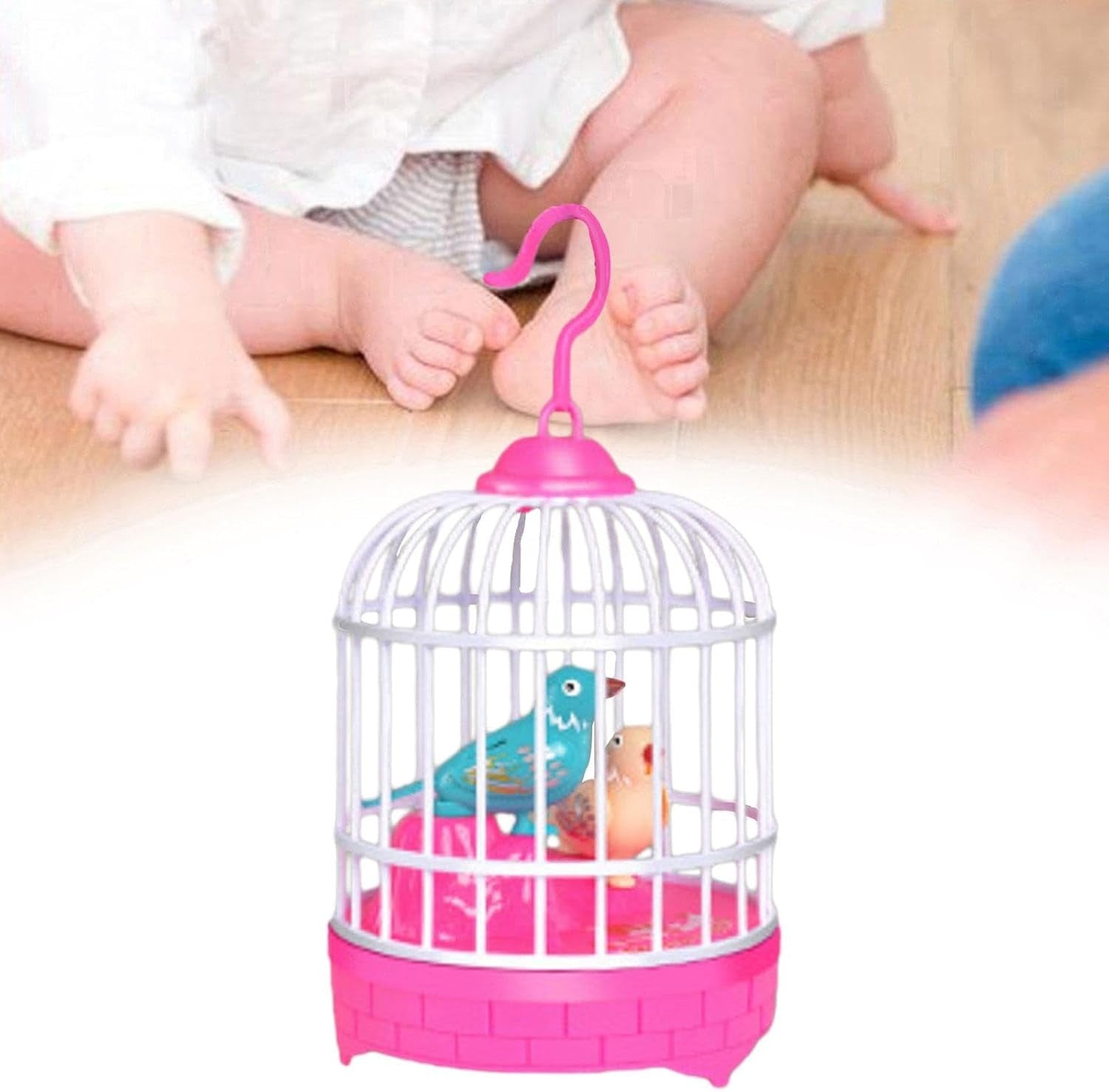 Electric Sound Activated Bird Cage