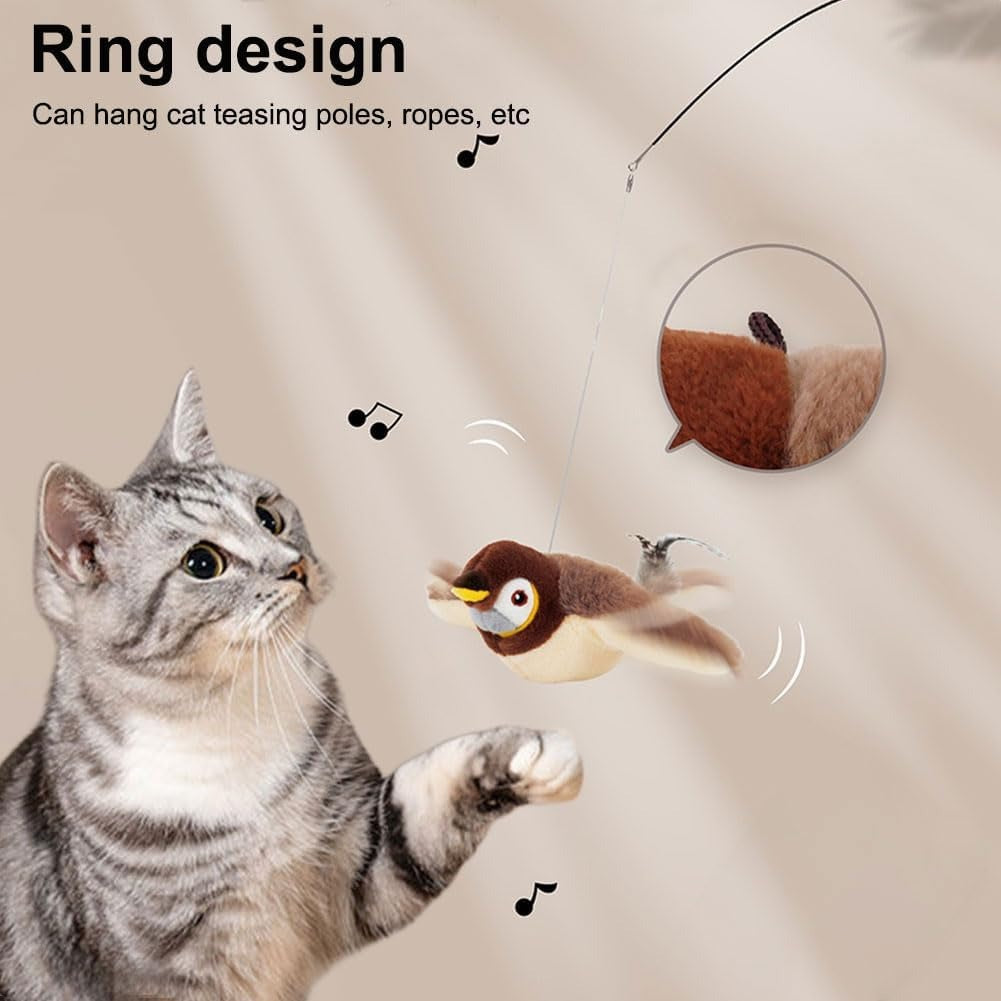 Interactive Cat Bird Toy