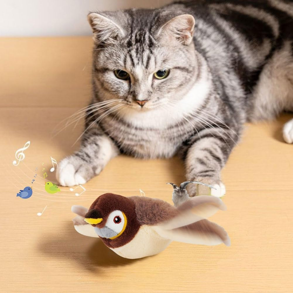 Interactive Cat Bird Toy